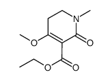 1-甲基-2-氧代-4-甲氧基-1,2,5,6-四氢吡啶-3-甲酸乙酯图片