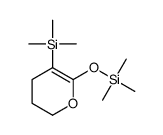 trimethyl-[(5-trimethylsilyl-3,4-dihydro-2H-pyran-6-yl)oxy]silane结构式