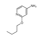 2-丁氧基吡啶-4-胺结构式