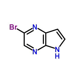 5-溴-4,7-二氮杂吲哚结构式
