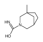 5-methyl-3-azabicyclo[3.2.1]octane-3-carboxamide结构式