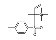 trimethyl-[2-(4-methylphenyl)sulfonylbut-3-en-2-yl]silane结构式