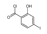 2-hydroxy-4-iodobenzoyl chloride Structure