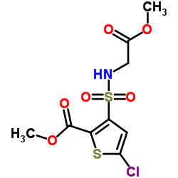 氯诺昔康上苷物结构式