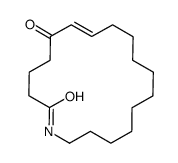 1-azacyclooctadec-7-ene-2,6-dione结构式