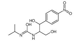 1-[2-hydroxy-1-(hydroxymethyl)-2-(4-nitrophenyl)ethyl]-3-isopropylurea结构式