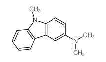 N,N,9-trimethylcarbazol-3-amine Structure