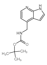 (1H-吡咯并[2,3-b]吡啶-4-基)甲基氨基甲酸叔丁酯图片