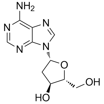 2'-脱氧腺苷结构式