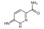 6-氨基哒嗪-3-羧酰胺结构式