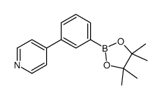 4-[3-(4,4,5,5-四甲基-1,3,2-二氧杂环戊硼烷-2-基)苯基]吡啶图片