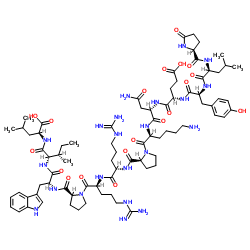 (D-Trp11)-Neurotensin acetate salt structure