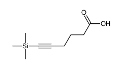 6-trimethylsilylhex-5-ynoic acid Structure