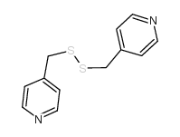 双(4-吡啶甲基)二硫化物结构式