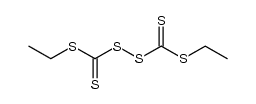 bis(ethylsulfanylthiocarbonyl) disulfide Structure