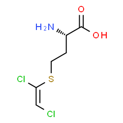 S-(1,2-dichlorovinyl)homocysteine结构式
