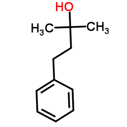 2-甲基-4-苯基-2-丁醇结构式