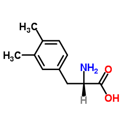 2-氨基-3-(3,4-二甲基苯基)丙酸盐酸盐结构式