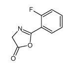 2-(2-fluorophenyl)-4H-1,3-oxazol-5-one结构式