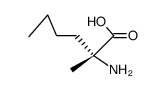 D-Norleucine, 2-methyl- (9CI)结构式