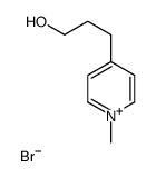 4-(3-HYDROXY-PROPYL)-1-METHYL-PYRIDINIUM, BROMIDE结构式