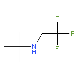 叔丁基(2,2,2-三氟乙基)胺结构式