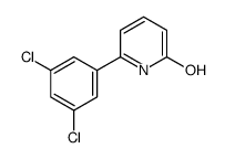 6-(3,5-dichlorophenyl)-1H-pyridin-2-one结构式