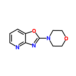 2-(4-Morpholinyl)[1,3]oxazolo[4,5-b]pyridine结构式