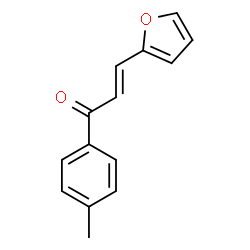 (2E)-3-(2-Furyl)-1-(4-methylphenyl)-2-propen-1-one Structure
