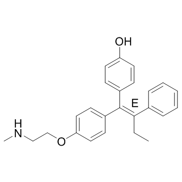 Endoxifen E-异构体结构式