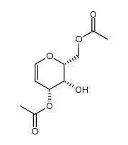 3,6-Di-O-acetyl-D-galactal Structure