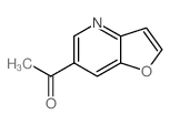 1-(呋喃并[3,2-b]吡啶-6-基)乙酮结构式