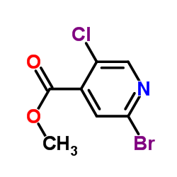 Methyl 2-bromo-5-chloroisonicotinate picture