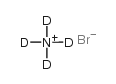 溴化铵-d4结构式