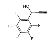 1-pentafluorophenyl-2-propyn-1-ol结构式