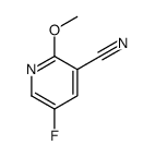 3-cyano-5-fluoro-2-methoxypyridine Structure