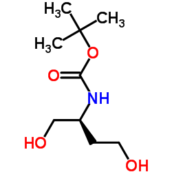 (s)-(-)-2-(Boc-amino) -1,4-Butanediol Structure