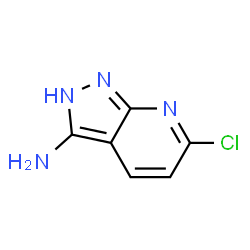 6-chloro-1H-pyrazolo[3,4-b]pyridin-3-amine structure