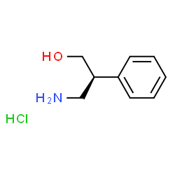 (S)-3-amino-2-phenylpropan-1-ol hydrochloride Structure