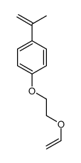 1-(2-ethenoxyethoxy)-4-prop-1-en-2-ylbenzene Structure