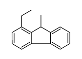 1-ethyl-9-methyl-9H-fluorene结构式