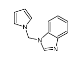 (9ci)-1-(1H-吡咯-1-甲基)-1H-苯并咪唑结构式