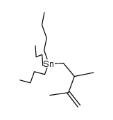 tributyl(2,3-dimethylbut-3-en-1-yl)stannane结构式