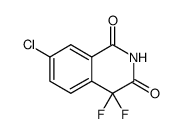 7-Chloro-4,4-Difluoroisoquinoline-1,3(2H,4H)-Dione Structure