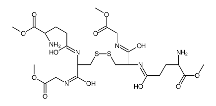 Glutathione Dimethyl Ester Disulfide Dihydrochloride Structure
