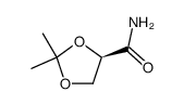1,3-Dioxolane-4-carboxamide,2,2-dimethyl-,(R)-(9CI)结构式