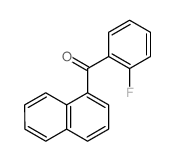 Methanone,(2-fluorophenyl)-1-naphthalenyl-结构式