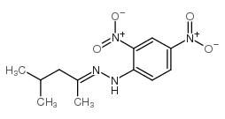 甲基异丁基酮-二硝基苯腙结构式
