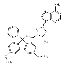 5'-O-(4,4'-DIMETHOXYTRITYL)-2'-DEOXYADENOSINE Structure