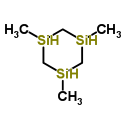 1,3,5-Trimethyl-1,3,5-Trisilacyclohexane Structure
